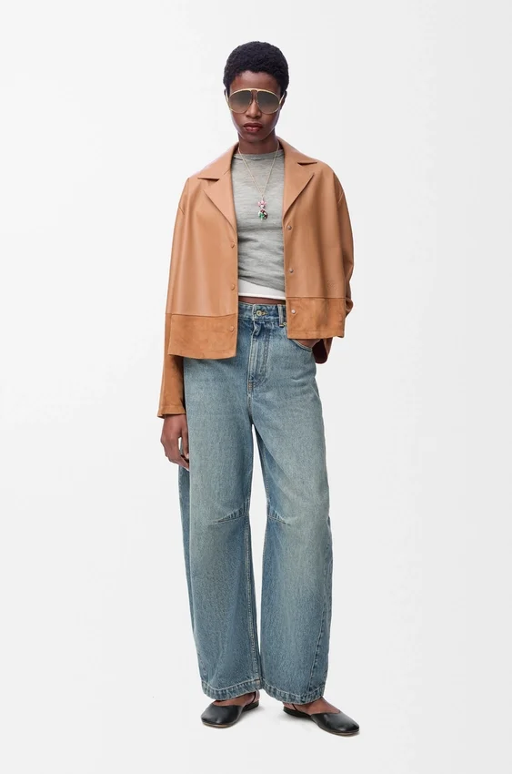 Pyjama Blouse in Nappa Lambskin Pyjama Blouse in Nappa Lambskin