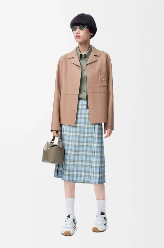 Pyjama Blouse in Nappa Lambskin Pyjama Blouse in Nappa Lambskin