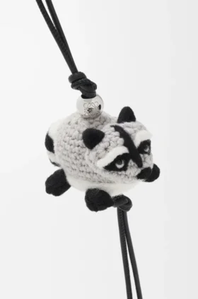Raccoon Charm in Felt