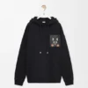 Relaxed Fit Hoodie in Cotton
