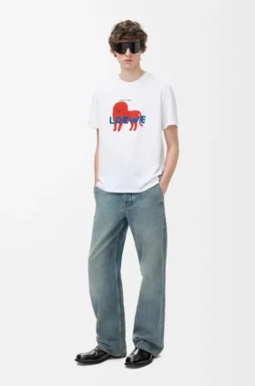 Relaxed Fit T-Shirt in Cotton Relaxed Fit T-Shirt in Cotton
