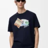 Relaxed Fit T-Shirt in Technical Cotton