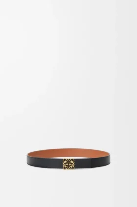 Reversible Anagram Belt in Smooth Calfskin