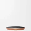 Reversible Anagram Belt in Smooth Calfskin