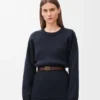 Reversible Anagram Belt in Smooth Calfskin