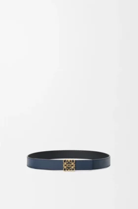 Reversible Anagram Belt in Smooth Calfskin