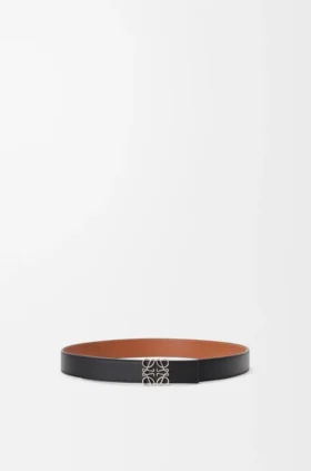 Reversible Anagram Belt in Smooth Calfskin