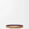Reversible Anagram Belt in Smooth Calfskin
