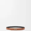 Reversible Anagram Belt in Smooth Calfskin