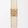 Reversible Anagram Belt in Smooth Calfskin