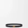 Reversible Anagram Belt in Supple Grained Calfskin
