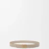 Reversible Anagram Belt in Supple Grained Calfskin