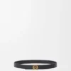 Reversible Anagram Belt in Supple Grained Calfskin