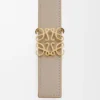 Reversible Anagram Belt in Supple Grained Calfskin