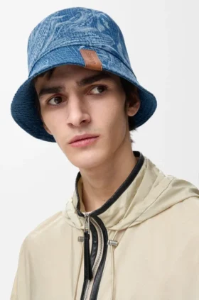 Reversible Bucket Hat in Denim