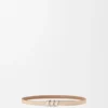 Reversible Coil Belt in Smooth Calfskin Reversible Coil Belt in Smooth Calfskin