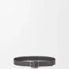 Reversible Loop Belt in Supple Grained Calfskin Reversible Loop Belt in Supple Grained Calfskin