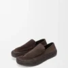 Rio Loafer in Suede and Raffia