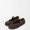 Rio Mary-Jane in Suede and Raffia Rio Mary-Jane in Suede and Raffia