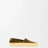 Rio Slipper in Suede and Raffia Rio Slipper in Suede and Raffia