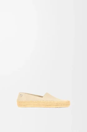 Rio Slipper in Suede and Raffia Rio Slipper in Suede and Raffia