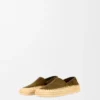 Rio Slipper in Suede and Raffia Rio Slipper in Suede and Raffia
