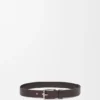 Roller Curve Belt in Vegetable-Tanned Calfskin