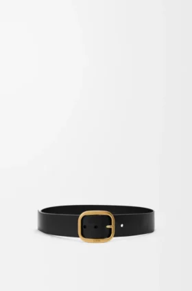 Rounded Soft Belt in Classic Calfskin
