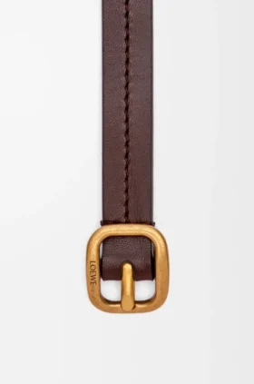 Rounded Soft Belt in Classic Calfskin