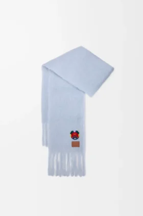 Scarf in Mohair and Wool Blend