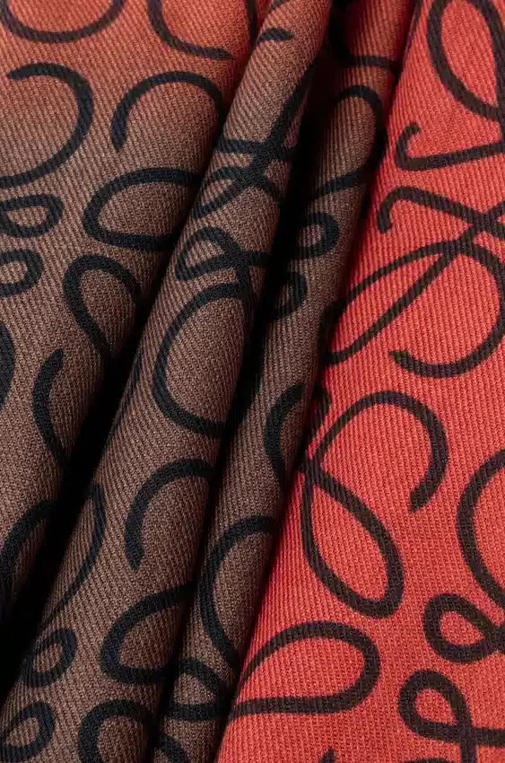 Scarf in Wool, Silk and Cashmere Blend Scarf in Wool, Silk and Cashmere Blend