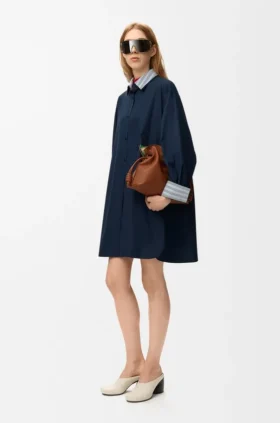 Shirt Dress in Cotton