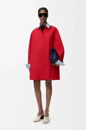 Shirt Dress in Cotton