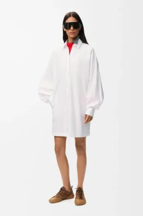 Shirt Dress in Cotton