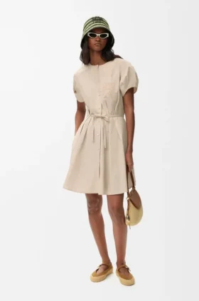 Shirt Dress in Cotton