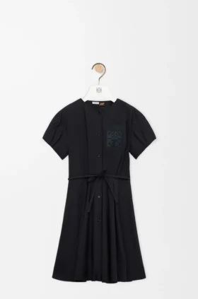 Shirt Dress in Cotton Blend