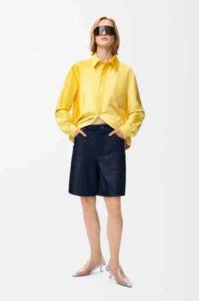 Shirt in Nappa Lambskin