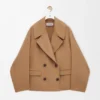 Short Coat in Wool