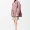 Short Coat in Wool