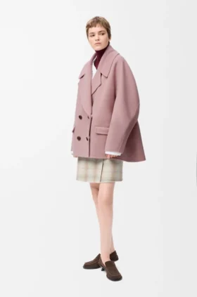 Short Coat in Wool