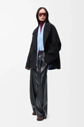 Short Coat in Wool