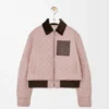 Short Jacket in Technical Fabric