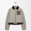 Short Jacket in Technical Fabric