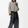 Short Jacket in Technical Fabric