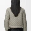 Short Jacket in Technical Fabric