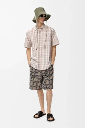 Short Sleeve Shirt in Cotton