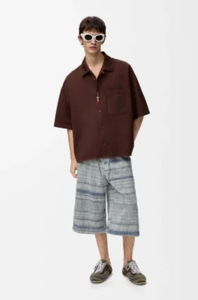 Short Sleeve Shirt in Cotton