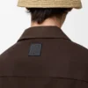 Short Sleeve Shirt in Cotton and Linen