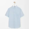 Short Sleeve Shirt in Cotton Blend