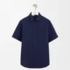 Short Sleeve Shirt in Cotton Blend